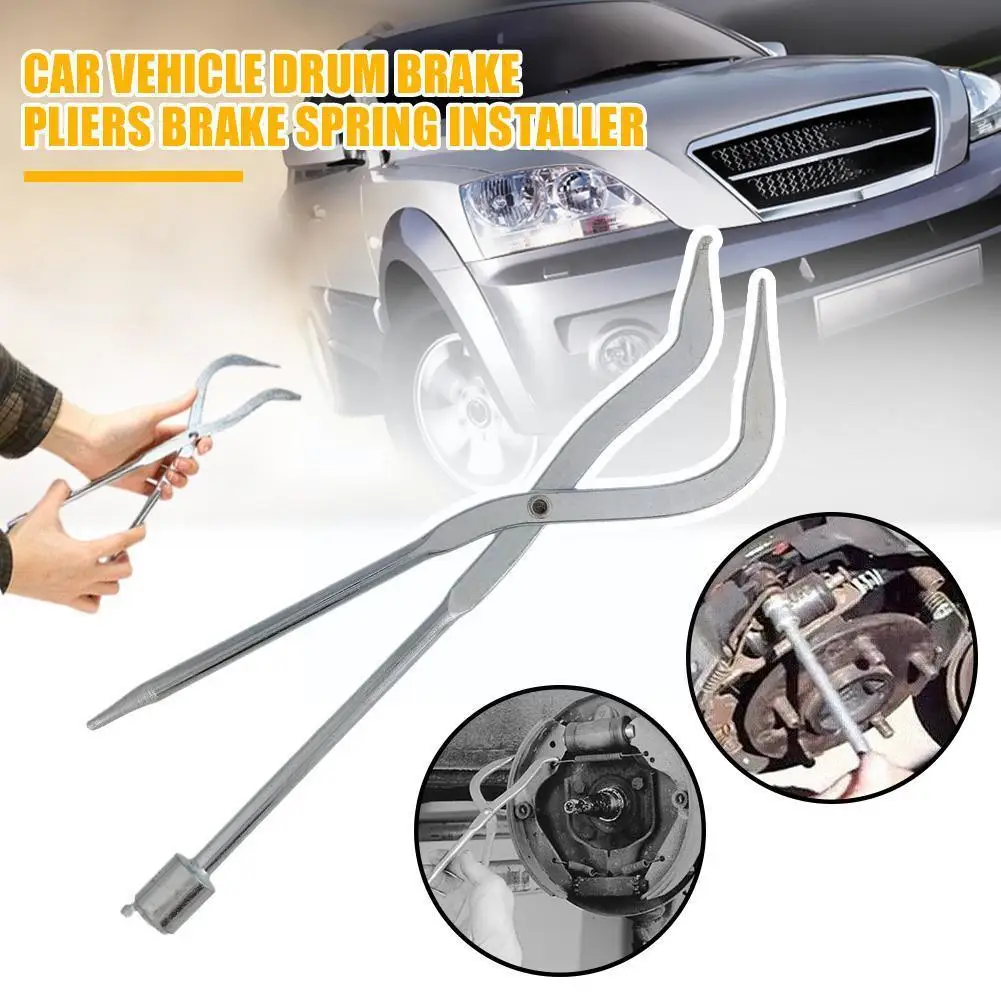 

31cm Car Vehicle Drum Brake Line Shoe Return Spring Plier Tools Tool Workshop Car Installer Repair Remover G7p2