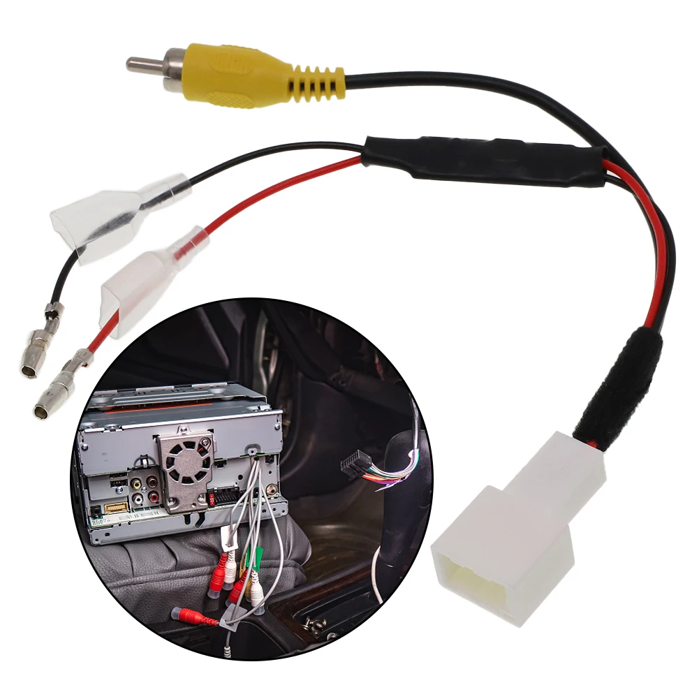 For Toyota Reverse Backup Camera 4-Pin Connector Retention Wiring Harness Cable Plug Adapter Wire Signal Power Adapter
For Toyota Reverse Backup Camera 4-Pin Connector Retention Wiring Harness Cable Plug Adapter Wire Signal Power Adapter