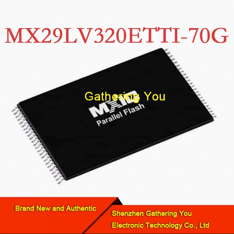 MX29LV320ETTI-70G TSOP48 Memory IC chip Brand New Authentic
MX29LV320ETTI-70G TSOP48 Memory IC chip Brand New Authentic