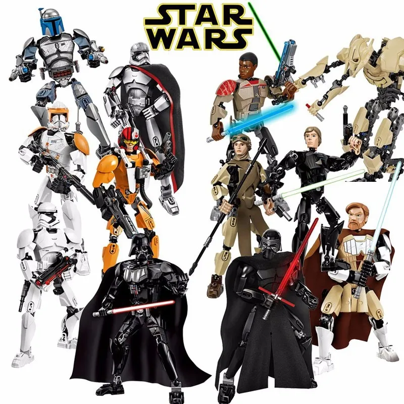 Hot Star Wars 452pcs Figure Battle General Grievous With Lightsabers Model Mandalorian Buildable Building Block Luke Darth Vader
Hot Star Wars 452pcs Figure Battle General Grievous With Lightsabers Model Mandalorian Buildable Building Block Luke Darth Vader
