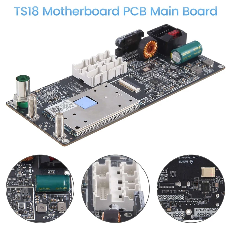 TS18 Motherboard PCB/Main Board 3GB Ram/32GB Rom For Car Multimedia Android Navigation System Accessories Parts Component
TS18 Motherboard PCB/Main Board 3GB Ram/32GB Rom For Car Multimedia Android Navigation System Accessories Parts Component