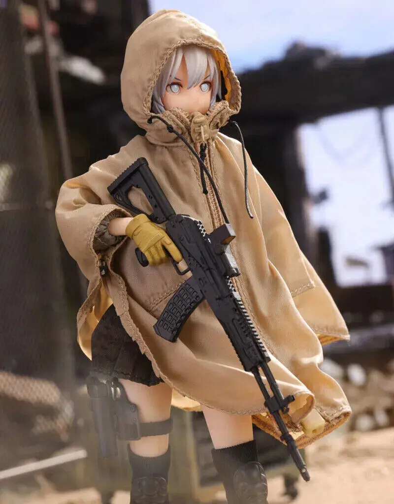1/12 женская одежда Sodier модная тактическая накидка пальто 6 дюймов фигурка figma
1/12 женская одежда Sodier модная тактическая накидка пальто 6 дюймов фигурка figma