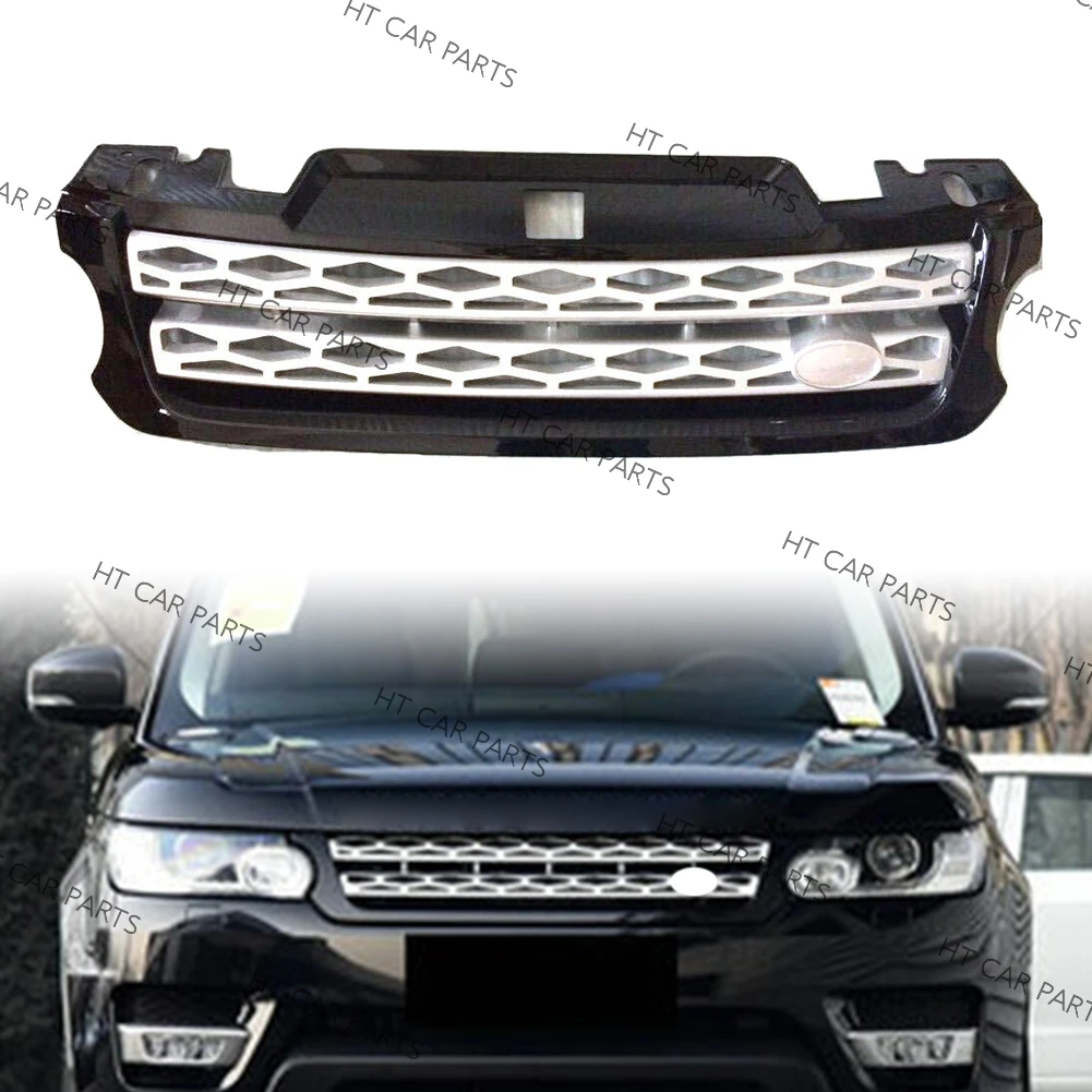 Car Front Bumper Upper Grille Grill with Emblem For Land Rover Range Rover Sport Silvery 2014 2015 2016 2017
Car Front Bumper Upper Grille Grill with Emblem For Land Rover Range Rover Sport Silvery 2014 2015 2016 2017