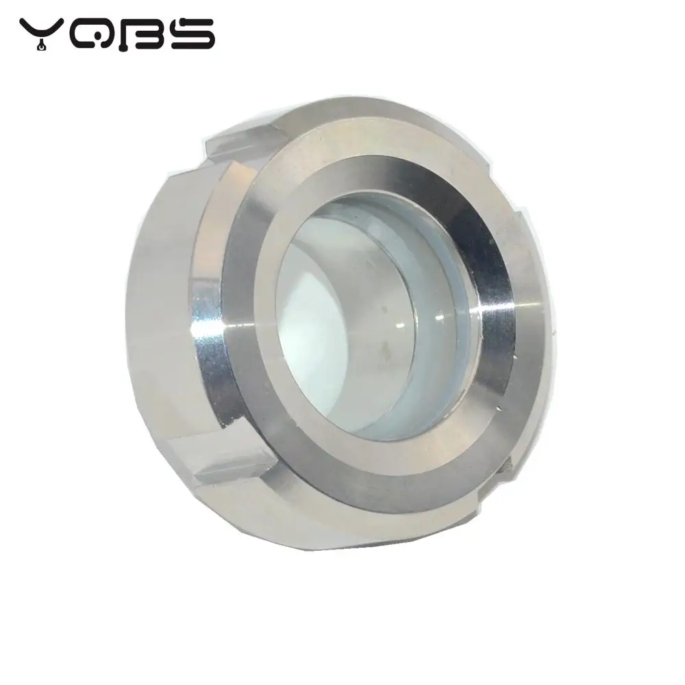 

YQBS 1-1/4"-4"(32-102mm) Sanitary Sight Glass Stainless Steel SS316 Circular Viewing