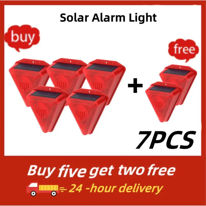 Solar Sensor Alarm Light Alarm Animal Repellent Anti-wild Boar Drive Professional Anti-theft Flashing Weatherproof Alarm Siren
Solar Sensor Alarm Light Alarm Animal Repellent Anti-wild Boar Drive Professional Anti-theft Flashing Weatherproof Alarm Siren
