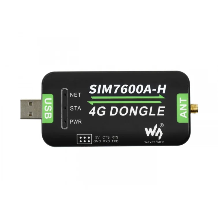 SIM7600A-H 4G DONGLE, промышленная связь 4G, позиционирование GNSS, нисходящее соединение 150 Мбит/с/50 Мбит/с uplink, для Северной Америки (AT/T)
SIM7600A-H 4G DONGLE, промышленная связь 4G, позиционирование GNSS, нисходящее соединение 150 Мбит/с/50 Мбит/с uplink, для Северной Америки (AT/T)