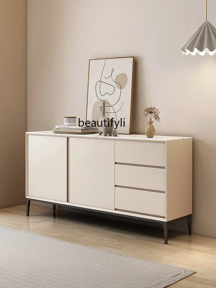 zq Italian Sideboard Cabinet Solid Wood Dining Room Cupboard Simple Living Room Locker Nordic Stone Plate Entrance Cabinet
zq Italian Sideboard Cabinet Solid Wood Dining Room Cupboard Simple Living Room Locker Nordic Stone Plate Entrance Cabinet