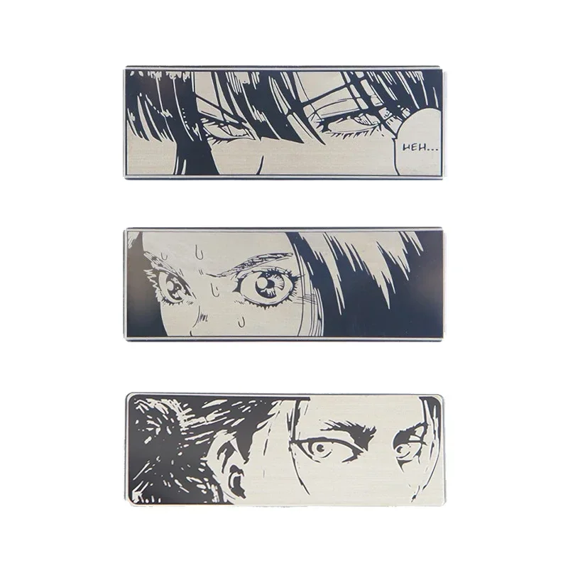 Cartoon Black and White Eyes Metal Patches Hook & Loop on Backpack Morale Badge Decoration for Clothing Bags Repair Sticker
Cartoon Black and White Eyes Metal Patches Hook & Loop on Backpack Morale Badge Decoration for Clothing Bags Repair Sticker