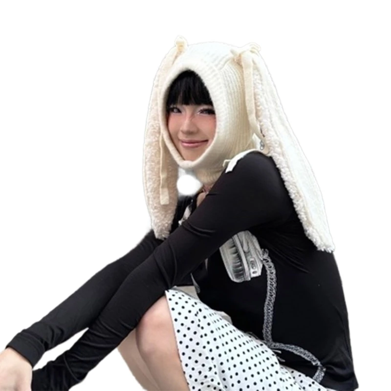 Плюшевая Балаклава с заячьими ушками для взрослых, ветрозащитная зимняя шапка, шапка с полным лицом
Плюшевая Балаклава с заячьими ушками для взрослых, ветрозащитная зимняя шапка, шапка с полным лицом