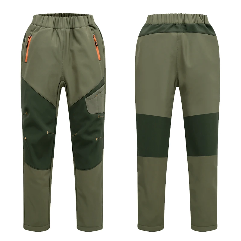Children Waterproof Soft Shell Pants Boys Girls Autumn Winter Warm Windproof Climbing Outdoor Patchwork Trousers for 4-14 Years
Children Waterproof Soft Shell Pants Boys Girls Autumn Winter Warm Windproof Climbing Outdoor Patchwork Trousers for 4-14 Years