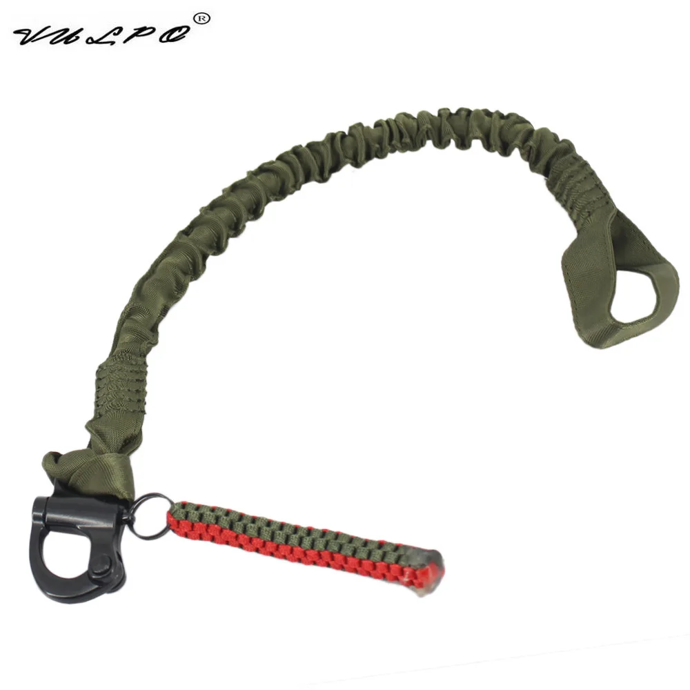 VULPO Tactical Quick Release Safety Sling Lanyard Retractable Retention Lanyards Outdoor Survival Rope Hunting Airsoft Gear
VULPO Tactical Quick Release Safety Sling Lanyard Retractable Retention Lanyards Outdoor Survival Rope Hunting Airsoft Gear