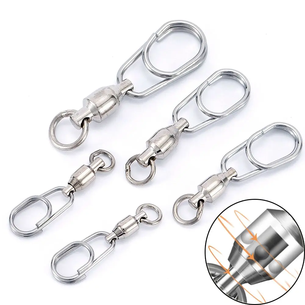 NEW Tackle Device Fishing Accessories Lure Connecting Ring Oval Split Rings Jig Connector Bearing Swivel Snap Rolling
NEW Tackle Device Fishing Accessories Lure Connecting Ring Oval Split Rings Jig Connector Bearing Swivel Snap Rolling