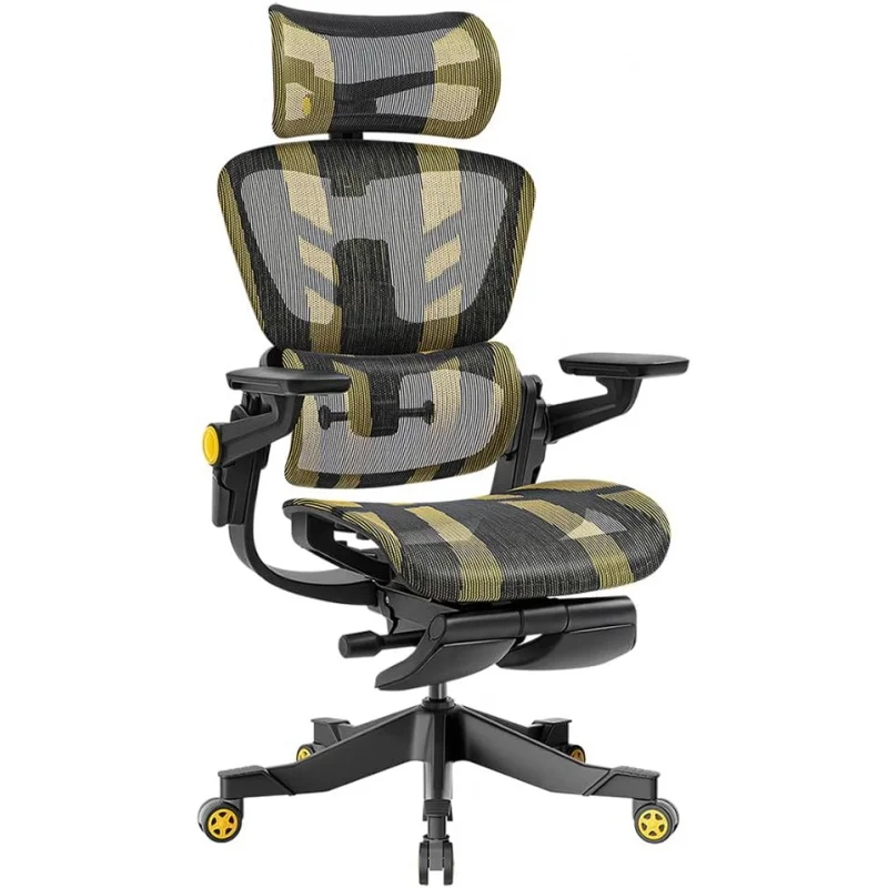 HINOMI H1 Pro Ergonomic Gaming Chair 3D Lumbar Support Office/Gaming-5D Armrests-Leg Rest Included-Hybrid Mesh-Relieve Back Pain
HINOMI H1 Pro Ergonomic Gaming Chair 3D Lumbar Support Office/Gaming-5D Armrests-Leg Rest Included-Hybrid Mesh-Relieve Back Pain