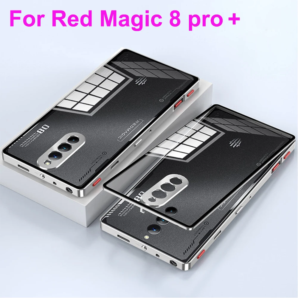 Серебряный чехол для ZTE Nubia Red Magic 8 Pro plus, эластичная металлическая оболочка Red Magic 8 Pro + рамка из алюминиевого сплава, искусственное стекло
Серебряный чехол для ZTE Nubia Red Magic 8 Pro plus, эластичная металлическая оболочка Red Magic 8 Pro + рамка из алюминиевого сплава, искусственное стекло