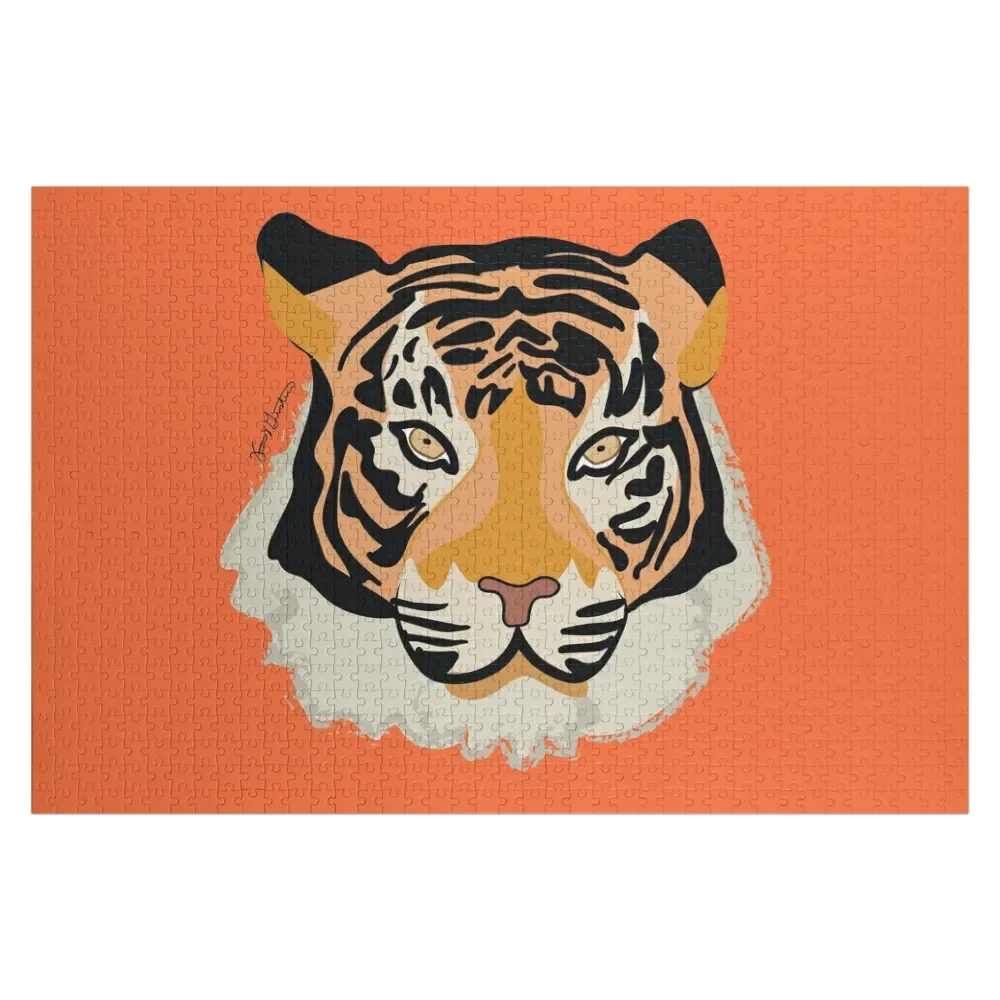 

Eye of the Tiger Jigsaw Puzzle Wooden Decor Paintings Personalized Toy Puzzle