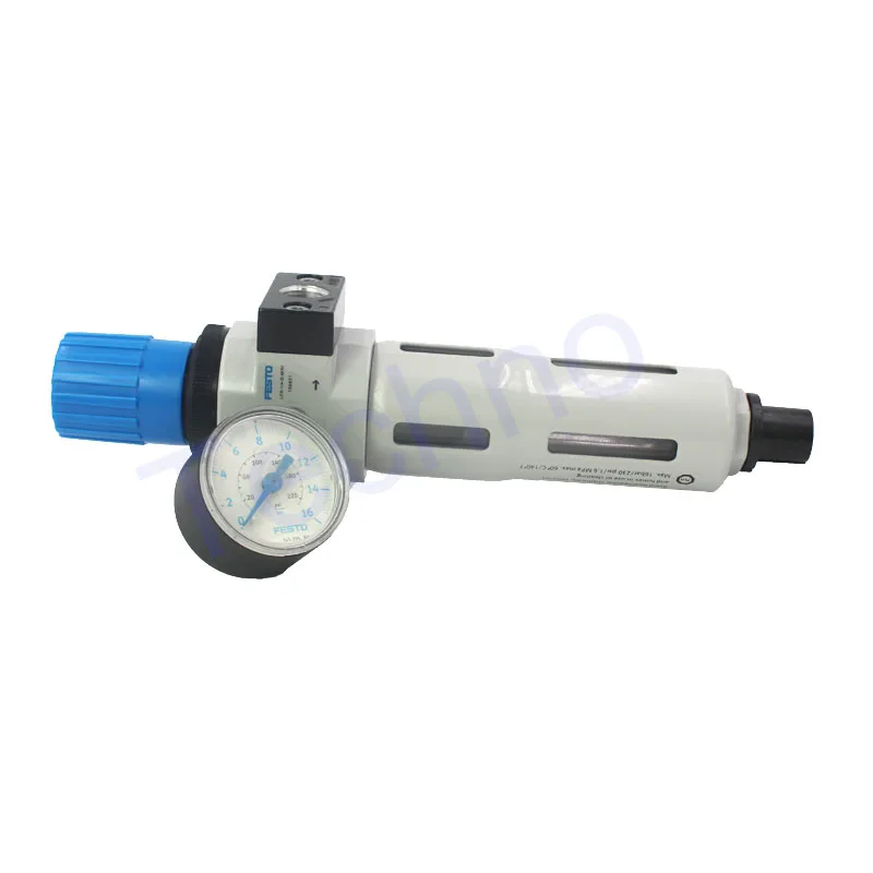 FESTO Filter Regulator LFR-1/8-D-MINI 159630 1/4 3/8 Automatic/Manual Drainage With Pressure Gauge Pressure Range 0.5-12bar
FESTO Filter Regulator LFR-1/8-D-MINI 159630 1/4 3/8 Automatic/Manual Drainage With Pressure Gauge Pressure Range 0.5-12bar