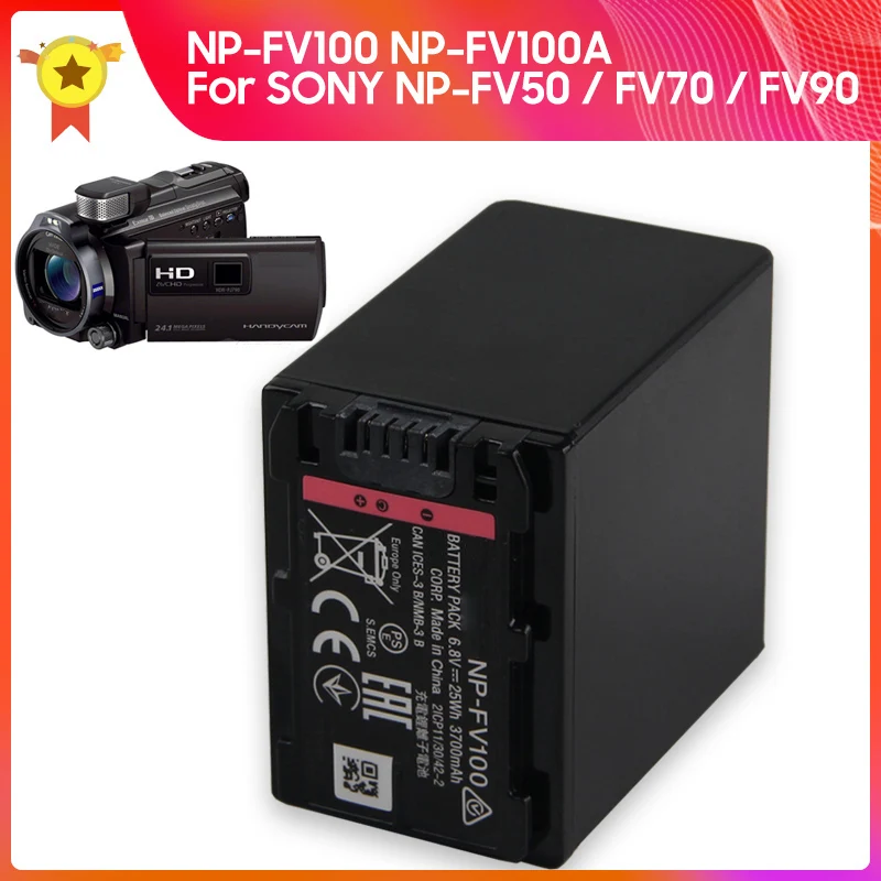Сменная батарея для SONY NP-FV100A FV50 FV70 FV90 HDR-CX700E 220E 680E AX700 PJ760E HDR-CX700E 220E 450 680E Аккумулятор для камеры
Сменная батарея для SONY NP-FV100A FV50 FV70 FV90 HDR-CX700E 220E 680E AX700 PJ760E HDR-CX700E 220E 450 680E Аккумулятор для камеры