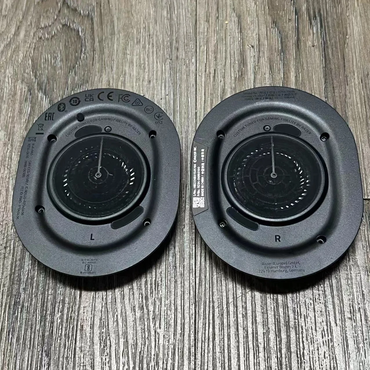 Original Spare parts for Razer Blackshark V2 HYPERSPEED Wireless Headset Replacement speaker unit repair parts Original Spare parts for Razer Blackshark V2 HYPERSPEED Wireless Headset Replacement speaker unit repair parts