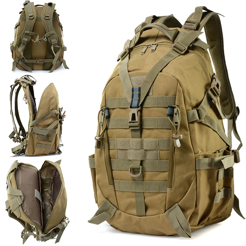 Large Capacity Sports Outdoor Military Tactical Backpack Molle Bag Hiking Daypacks for Camping Hiking Climbing Camo Backpack
Large Capacity Sports Outdoor Military Tactical Backpack Molle Bag Hiking Daypacks for Camping Hiking Climbing Camo Backpack