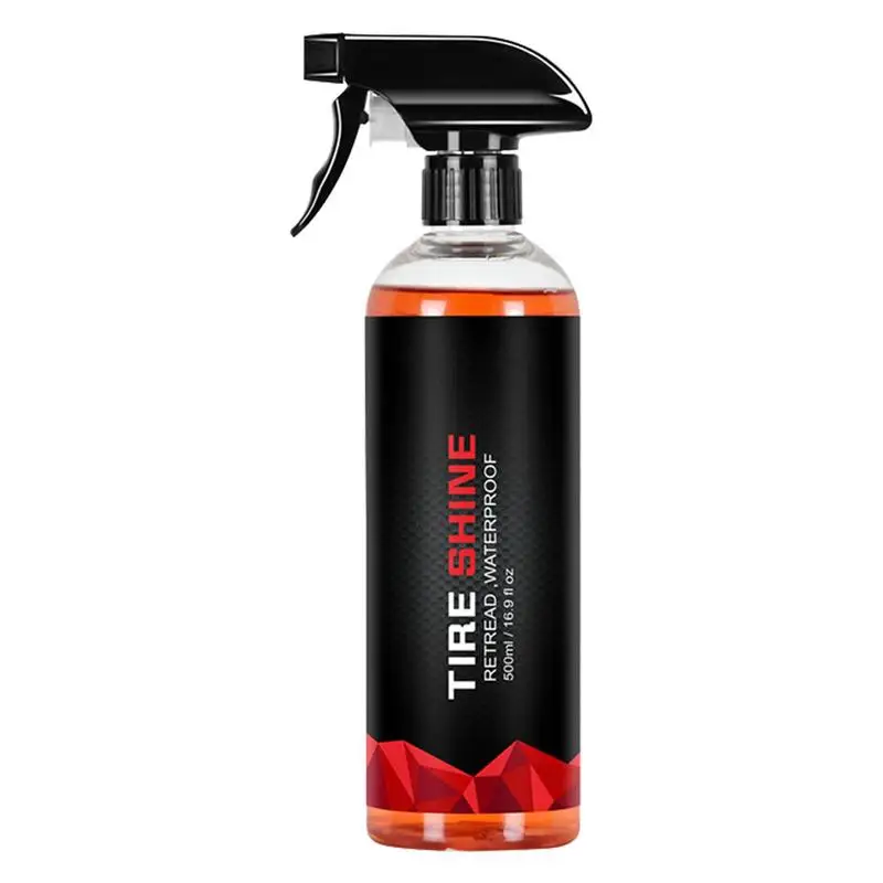 Tire Dressing Spray 500ml One-Step Tire Shine Spray For Precise Even Shine And Minimal Overspray Motorcycle Wheel Cleaner Safe
Tire Dressing Spray 500ml One-Step Tire Shine Spray For Precise Even Shine And Minimal Overspray Motorcycle Wheel Cleaner Safe