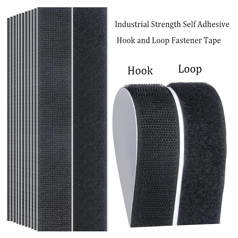 4M/Pair Self Adhesive Hook and Loop Fastener Tape Nylon Sticker Back Removable Hook Loop Tape DIY Craft Accessories
4M/Pair Self Adhesive Hook and Loop Fastener Tape Nylon Sticker Back Removable Hook Loop Tape DIY Craft Accessories