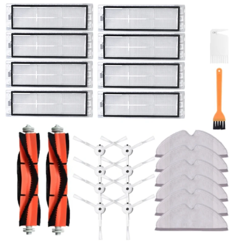 Hepa Filter Mop Rag Brush For Xiaomi Mijia 1S For Roborock S50 S55 S5 Max S6maxv S6 Pure Robot Vacuum Cleaner Parts
Hepa Filter Mop Rag Brush For Xiaomi Mijia 1S For Roborock S50 S55 S5 Max S6maxv S6 Pure Robot Vacuum Cleaner Parts