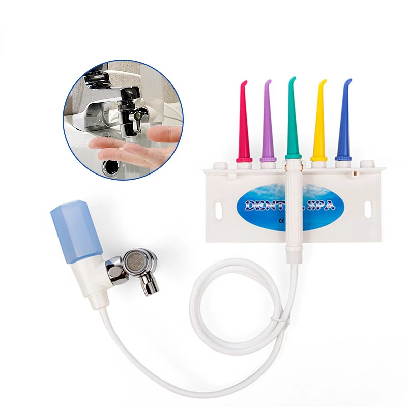 Oral Irrigator Kit with 5 Nozzles Teeth Cleaner Jet Interdental SPA Water Dental Flosser Teeth Cleaning Care Tools DSG
Oral Irrigator Kit with 5 Nozzles Teeth Cleaner Jet Interdental SPA Water Dental Flosser Teeth Cleaning Care Tools DSG