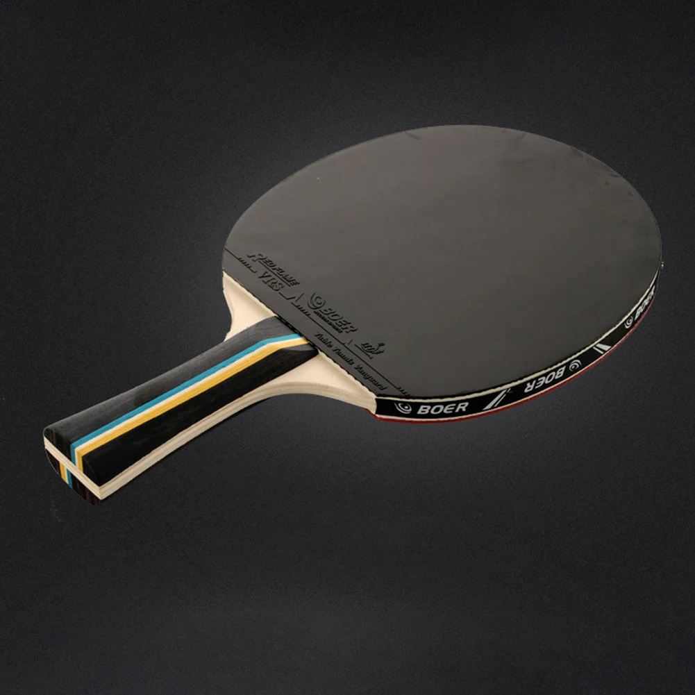 Racket Bag Table Tennis Racket 7 Ply Wood BOER Two-star Basswood Racket Finished Racket Horizontal Racket Ping Pong
Racket Bag Table Tennis Racket 7 Ply Wood BOER Two-star Basswood Racket Finished Racket Horizontal Racket Ping Pong
