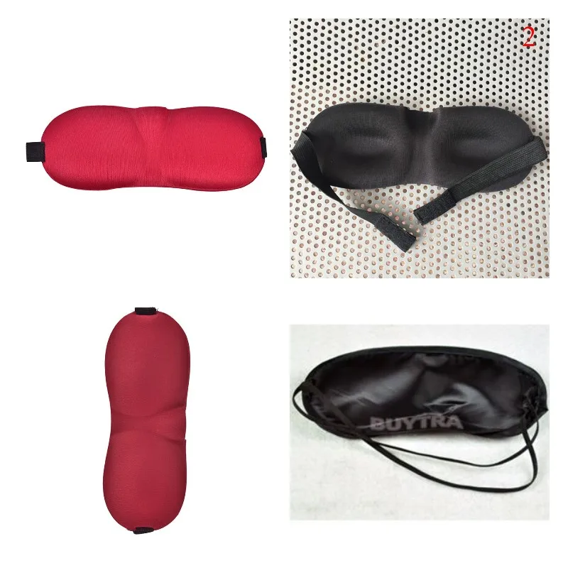 

NEW 3D Soft Women Men Portable Blindfold Travel Eyepatch Sleep Mask Natural Sleeping Eye Mask Eyeshade Cover Shade Eye Patch 1Pc