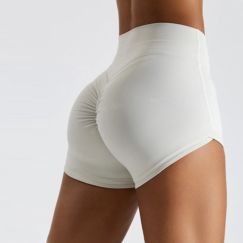 

Women's Yoga Shorts with Peach Butt Lifting Tummy Control High Waist Tight Fitness Running Biker Short Woman Sport Pant Clothing