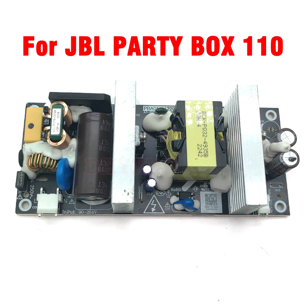 1PCS For JBL PartyBox 110 party box 110 Bluetooth Speaker Power Board PBA011012200 1PCS For JBL PartyBox 110 party box 110 Bluetooth Speaker Power Board PBA011012200