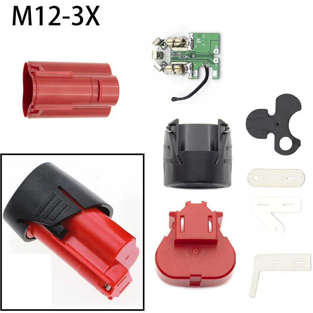 M12 Three-cell Case PCB Circuit Board For 12V Li-ion Battery 12V 1.3Ah For Power Tools Electrical Drill Accessories
M12 Three-cell Case PCB Circuit Board For 12V Li-ion Battery 12V 1.3Ah For Power Tools Electrical Drill Accessories