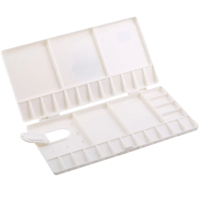 24-grid Plastic Watercolor Palette Oil Paint Portable Color Box Hand-held Gouache / Acrylic Palette Painting Art Supplies
24-grid Plastic Watercolor Palette Oil Paint Portable Color Box Hand-held Gouache / Acrylic Palette Painting Art Supplies