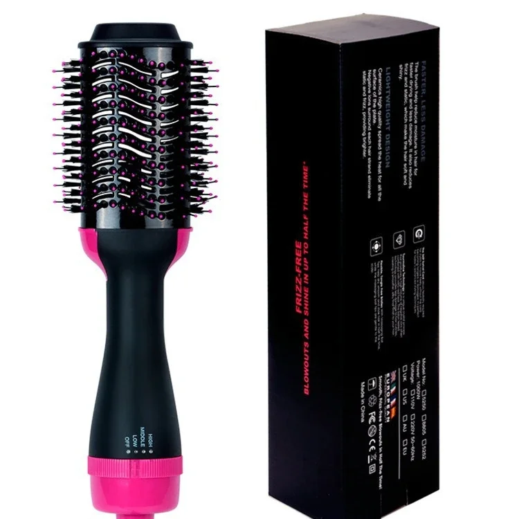 

Hot Air Brush 3 IN 1 One-Step Hair Dryer And Volumizer Styler and Dryer Blow Dryer Brush Professional 1000W Hair Dryers
