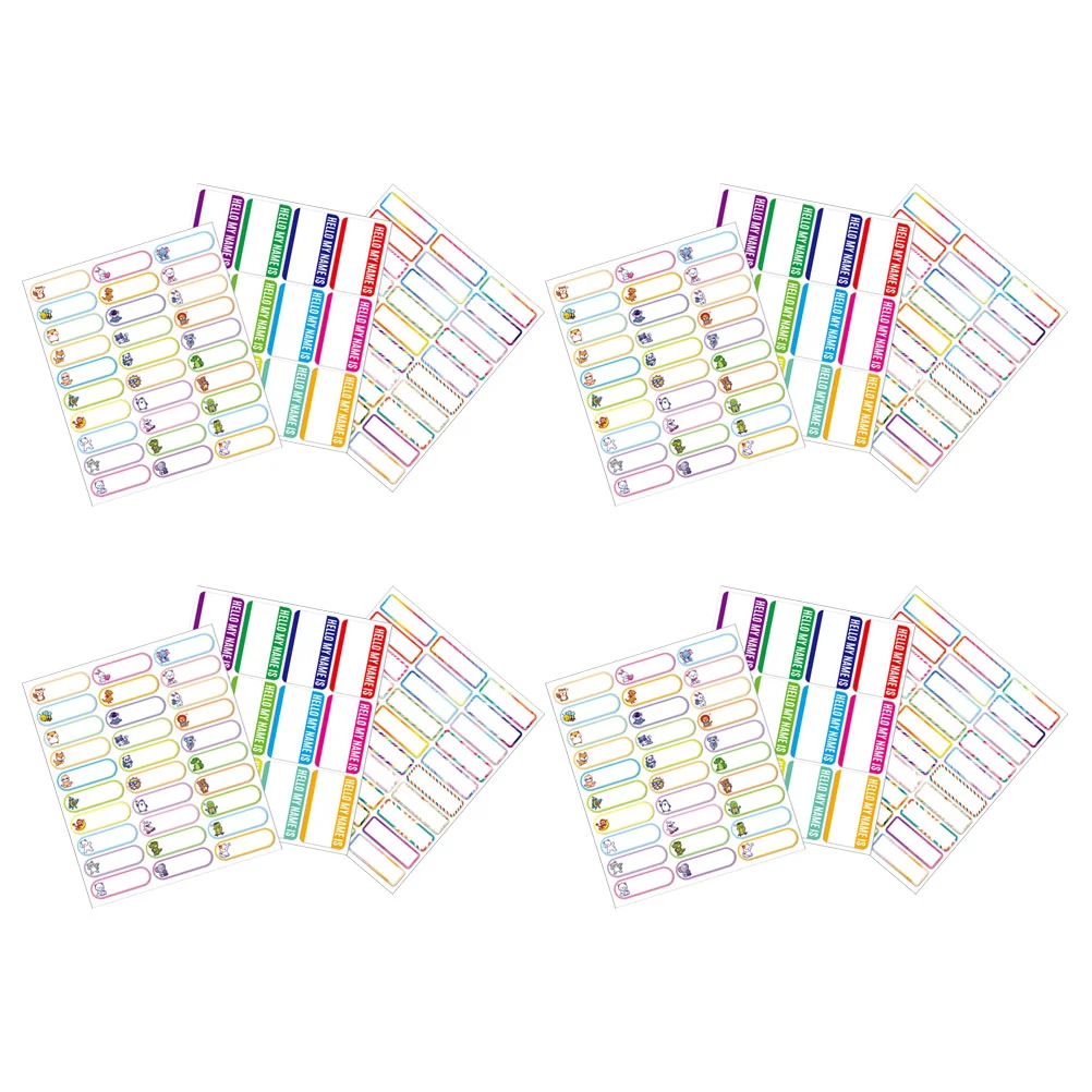 12 Sheets Nail Sticker Blank Name Water Proof Stickers Pvc Self-adhesive Tabs Tag Labels Student Tags
12 Sheets Nail Sticker Blank Name Water Proof Stickers Pvc Self-adhesive Tabs Tag Labels Student Tags