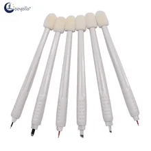 

5Pcs Disposable Microblading Pen Eyebrow shape embroidery blade needles Makeup Hand Tool Practice Supply Accessory