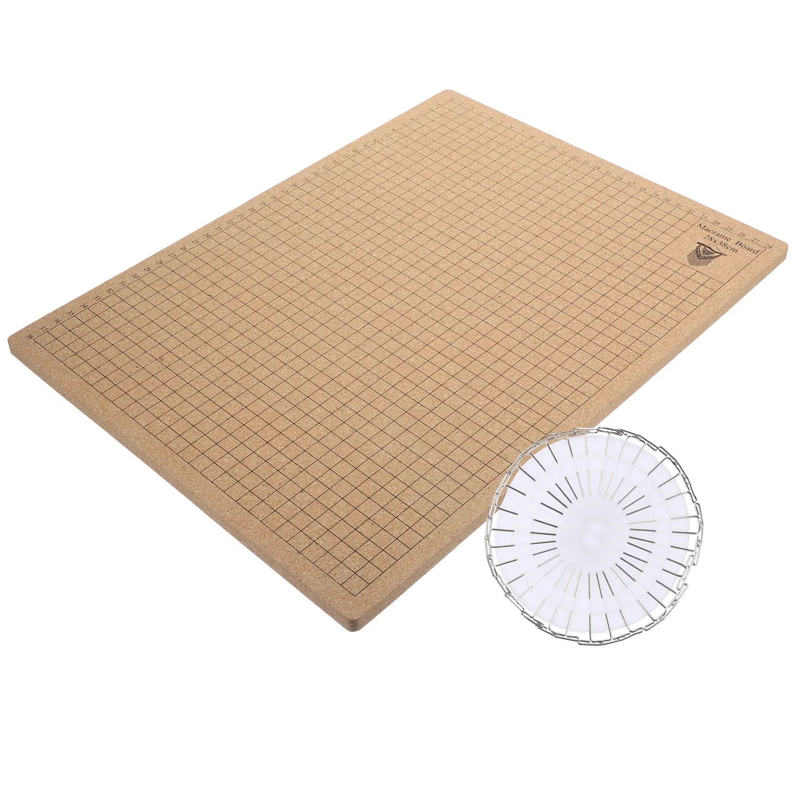 Woven Cork Board Macrame Boards Tool Yarn Bracelet Project with Pins Grid Rope Knotting Corks for Stainless Steel
Woven Cork Board Macrame Boards Tool Yarn Bracelet Project with Pins Grid Rope Knotting Corks for Stainless Steel