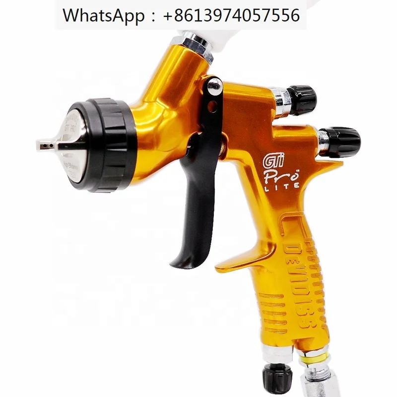 Top quality HVLP professional auto paint painting spray gun TE20 automotive refinishing air pneumatic hvlp car paint spray gun
Top quality HVLP professional auto paint painting spray gun TE20 automotive refinishing air pneumatic hvlp car paint spray gun