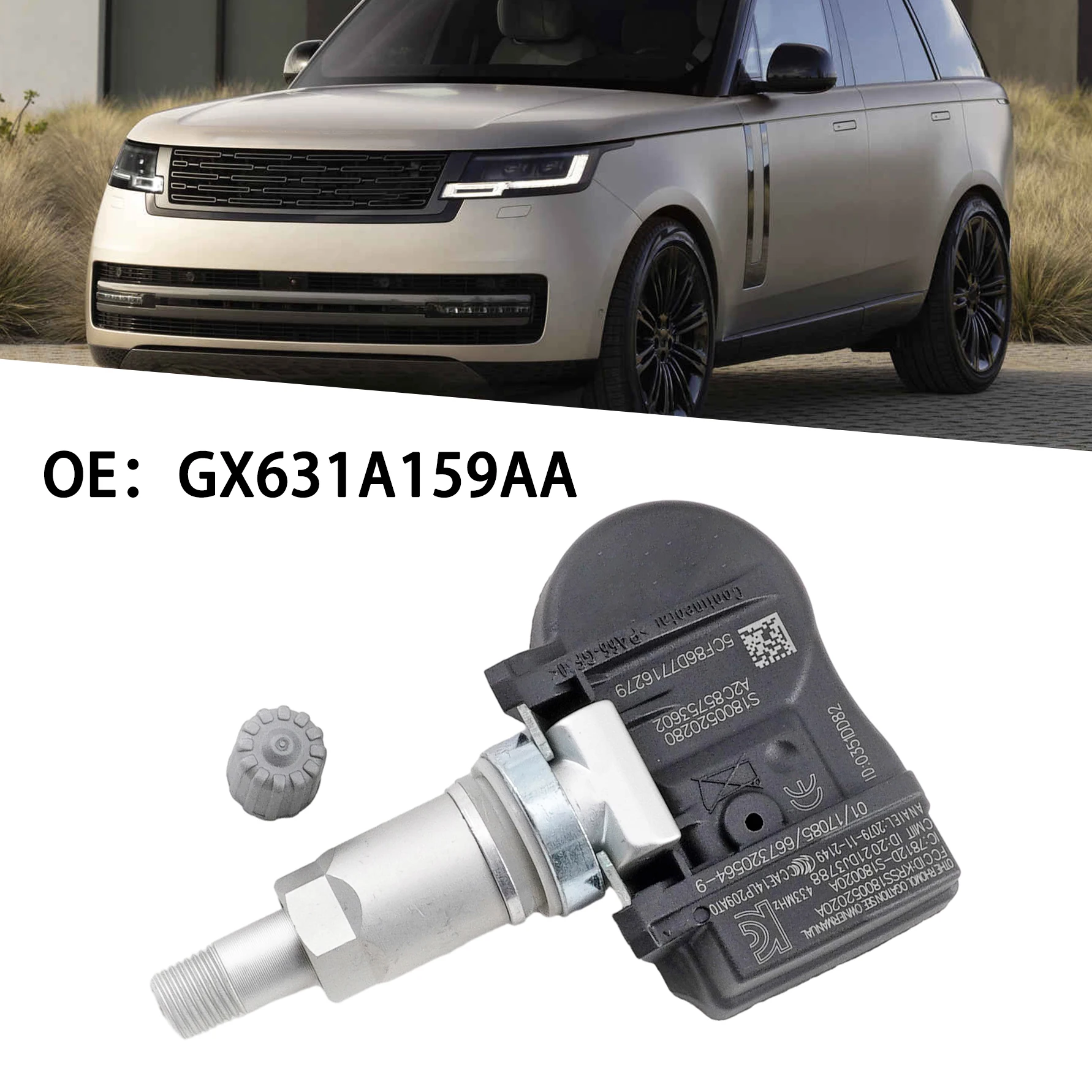Автомобильный датчик давления в шинах TPMS, датчик для Land Rover LR070840 GX631A159AA, аксессуары для фотодатчиков
Автомобильный датчик давления в шинах TPMS, датчик для Land Rover LR070840 GX631A159AA, аксессуары для фотодатчиков