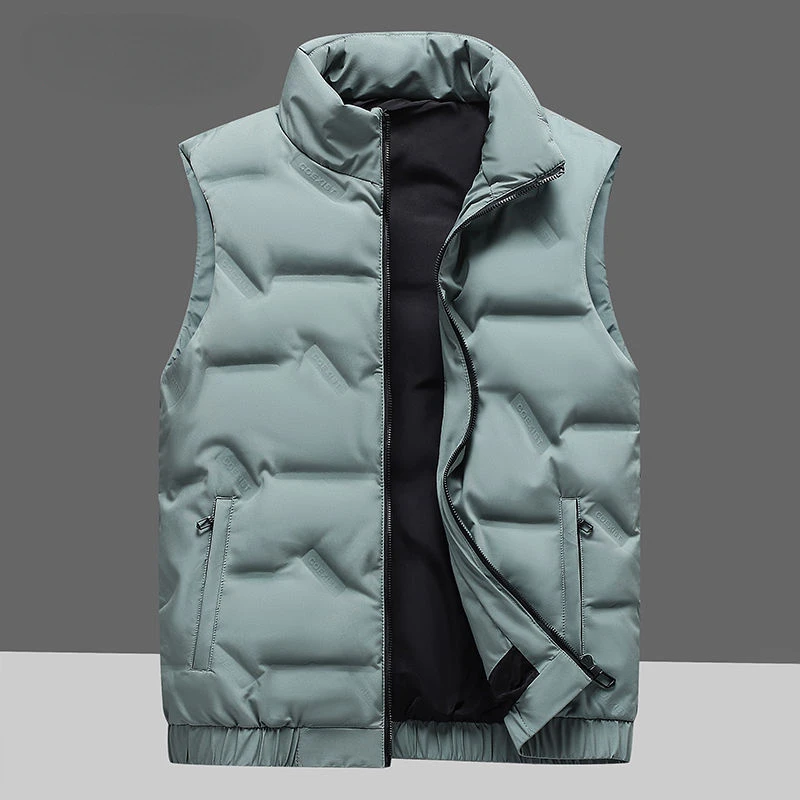 Men's Vest Autumn and Winter Warmly Coat New Fashion Windproof Sleeveless Puffer Vests Jacket Brand Clothing Waistcoat L178
Men's Vest Autumn and Winter Warmly Coat New Fashion Windproof Sleeveless Puffer Vests Jacket Brand Clothing Waistcoat L178