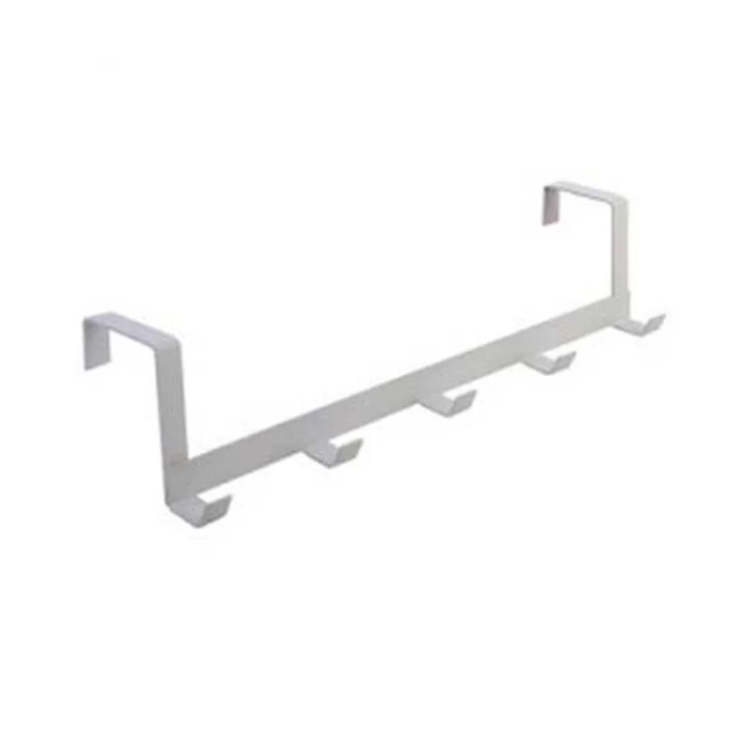 Home Kitchen Iron Door Hook Free Punch Clothes 5 Row Hook 1PC 
Home Kitchen Iron Door Hook Free Punch Clothes 5 Row Hook 1PC