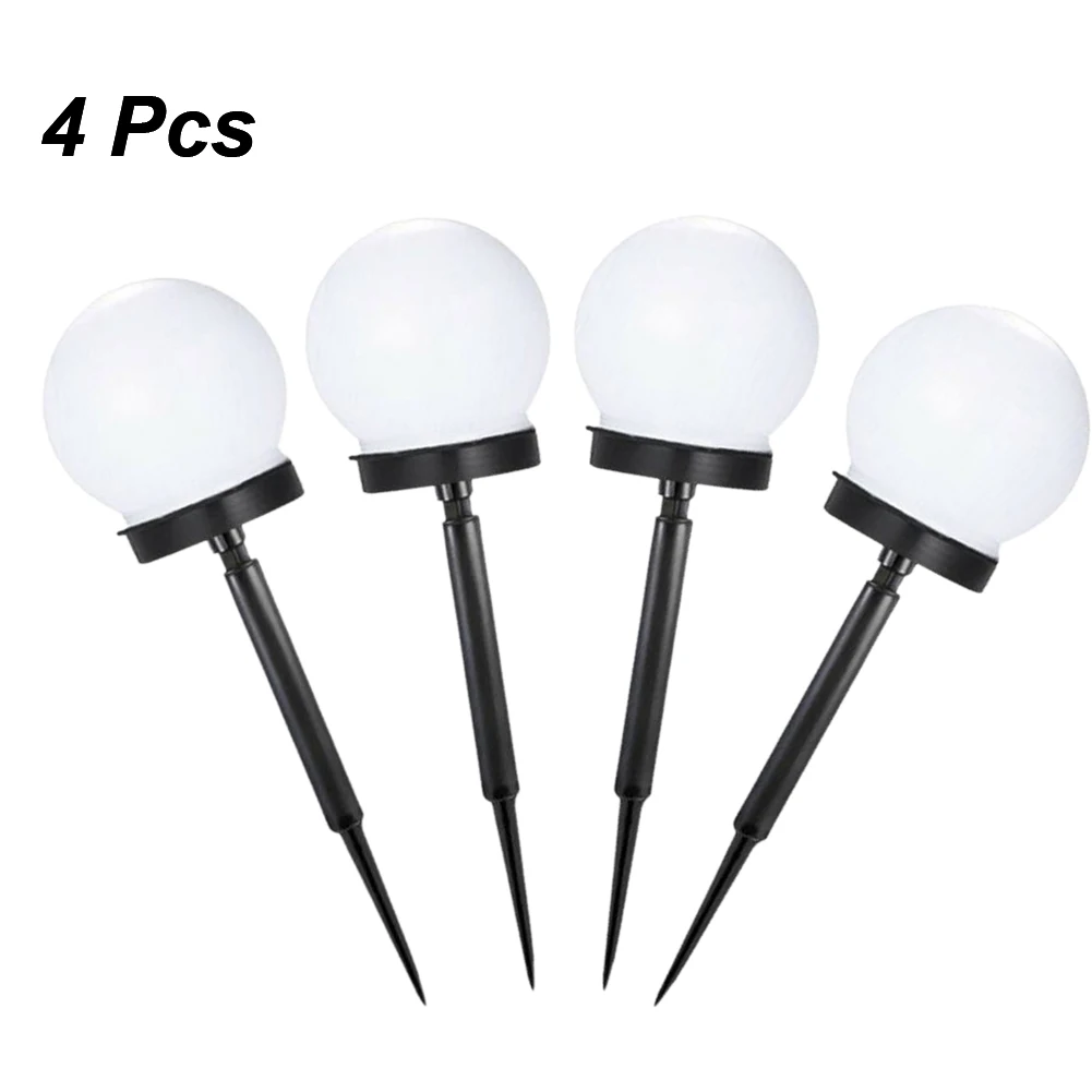 4pc Outdoor LED Solar Round Ball Light Garden Yard Patio Ground Lawn Solar Lamp Waterproof Party Holiday Garden Home Decoration
4pc Outdoor LED Solar Round Ball Light Garden Yard Patio Ground Lawn Solar Lamp Waterproof Party Holiday Garden Home Decoration