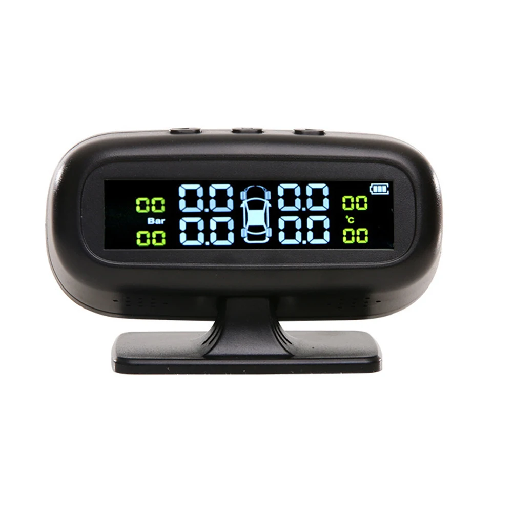 Tire Pressure Solar Power 3.7V-5V 4pcs Tire Pressure Sensor Car TPMS LCD Display Monitoring System Solar Power
Tire Pressure Solar Power 3.7V-5V 4pcs Tire Pressure Sensor Car TPMS LCD Display Monitoring System Solar Power