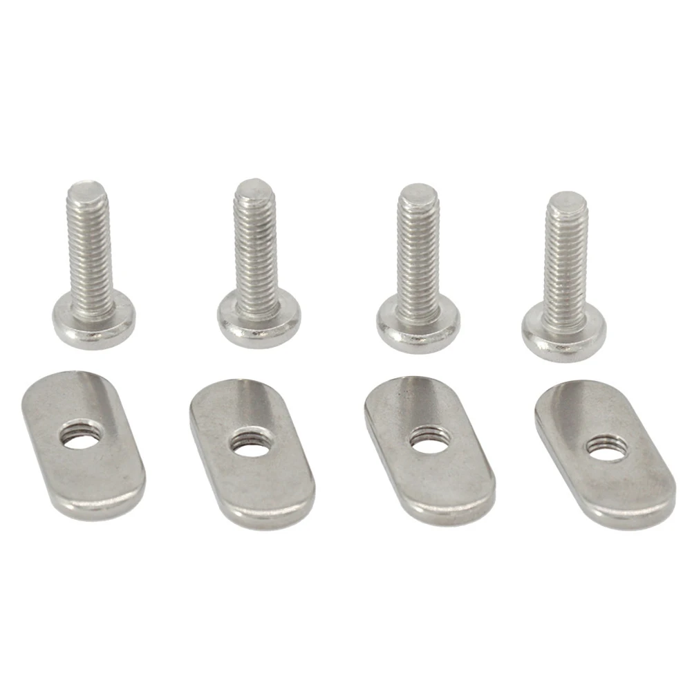 4Pcs Stainless Steel Kayak M6 Screws & Nuts Rail Track Mount Tie Down Eyelet Screw Slot Fastener Bolts Jig Kayaking Accessories
4Pcs Stainless Steel Kayak M6 Screws & Nuts Rail Track Mount Tie Down Eyelet Screw Slot Fastener Bolts Jig Kayaking Accessories