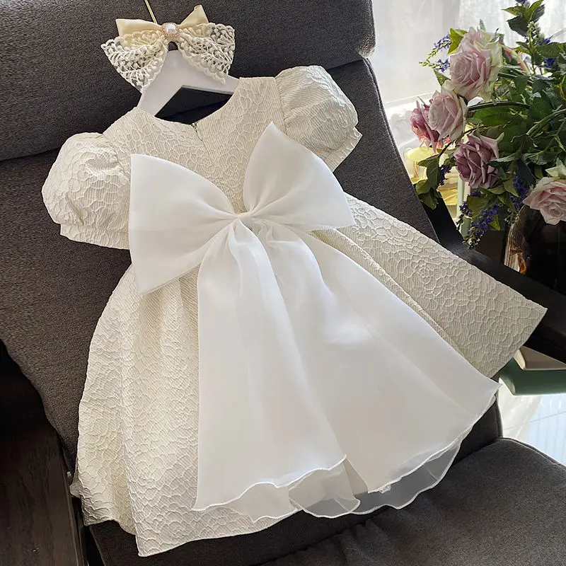 

Girls' Dress Spring and Autumn Princess Dress Birthday Flower Girl Wedding Children's Summer Baby Girls'