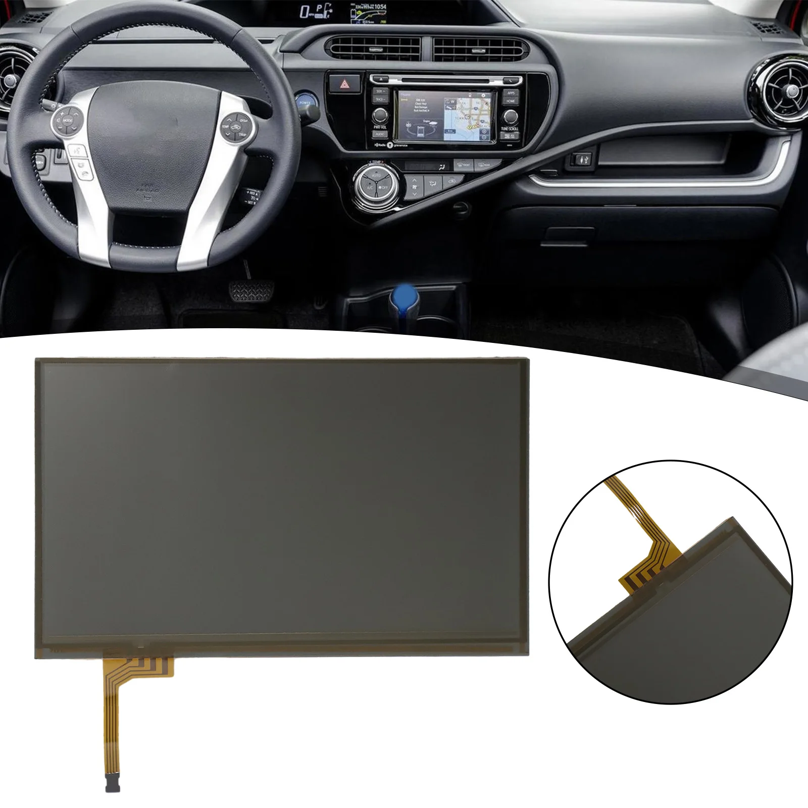 Part Digitizer Accessories Digitizer For Prius Hybrid Sedan Glass LTA070B510F Practical Touch Screen Brand New
Part Digitizer Accessories Digitizer For Prius Hybrid Sedan Glass LTA070B510F Practical Touch Screen Brand New