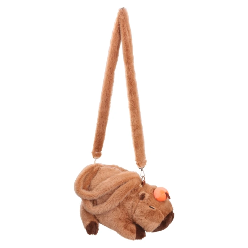 Soft Plush Capybara Crossbody Bag for Girl Gift Students Daily Use Shoulder Bag Dropship
Soft Plush Capybara Crossbody Bag for Girl Gift Students Daily Use Shoulder Bag Dropship