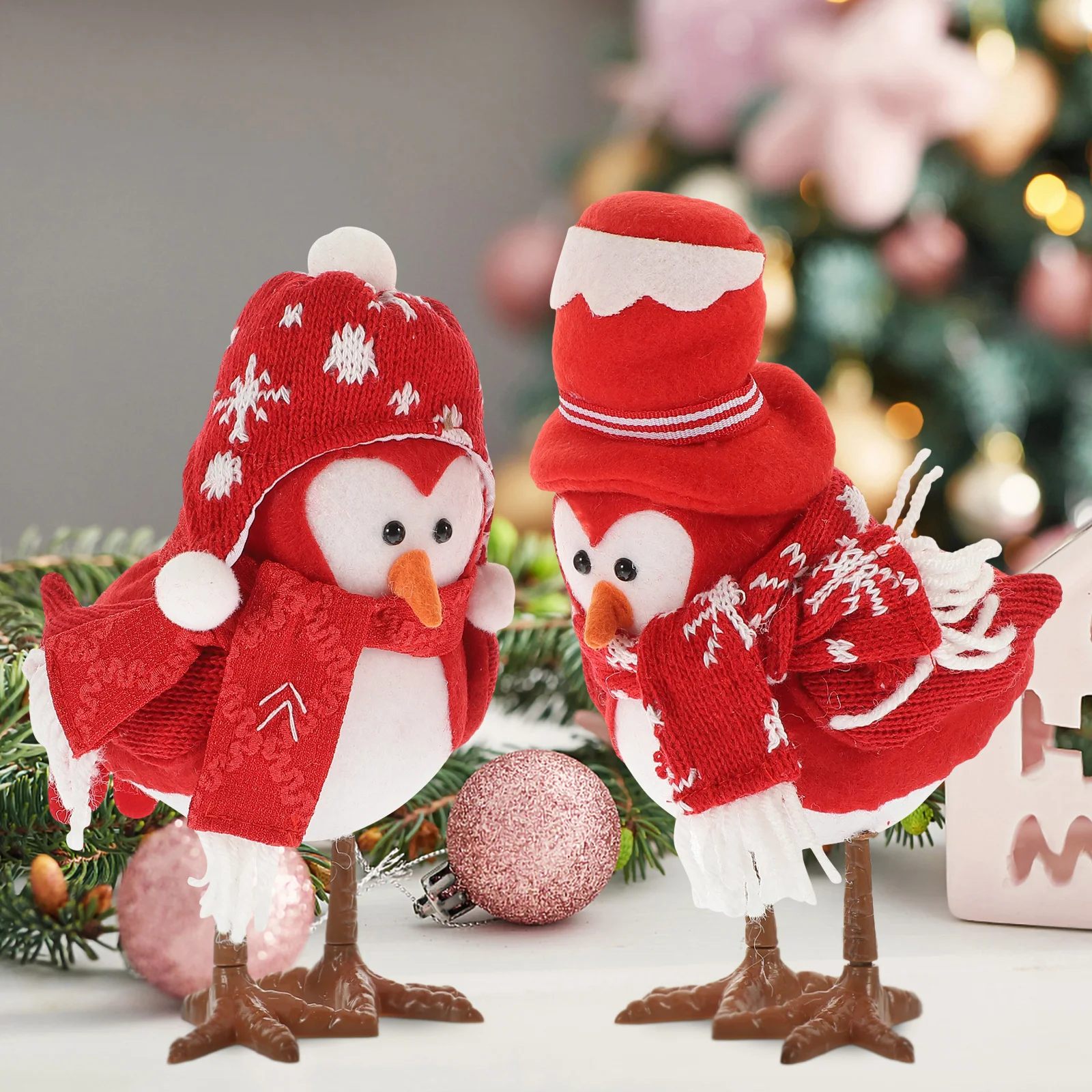 2pcs Plush Bird Ornament Christmas Decoration Lighted Bird Model Tabletop Centerpiece
2pcs Plush Bird Ornament Christmas Decoration Lighted Bird Model Tabletop Centerpiece