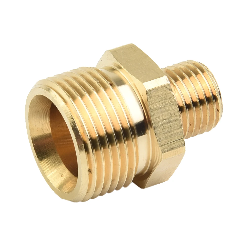 Washer High Pressure Adapter 14mm Male Brass High M22 Pressure 15mm Female Adapter Connector Practical Brand New
Washer High Pressure Adapter 14mm Male Brass High M22 Pressure 15mm Female Adapter Connector Practical Brand New