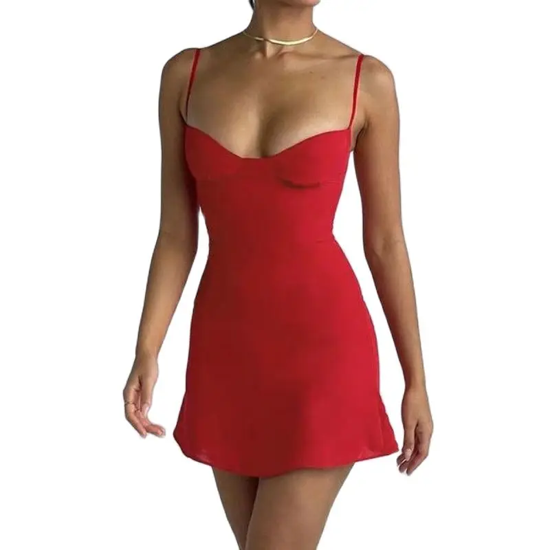 Style Red Short Mini A-Line Dress Women 2023 Summer Sexy Slim Sling Dress Spaghetti Strap Strapless Backless Party Dresses
Style Red Short Mini A-Line Dress Women 2023 Summer Sexy Slim Sling Dress Spaghetti Strap Strapless Backless Party Dresses